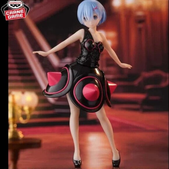 New Banpresto Re: Zero Rem Morning Star Dress Figure Japan Toreba - Picture 1 of 5